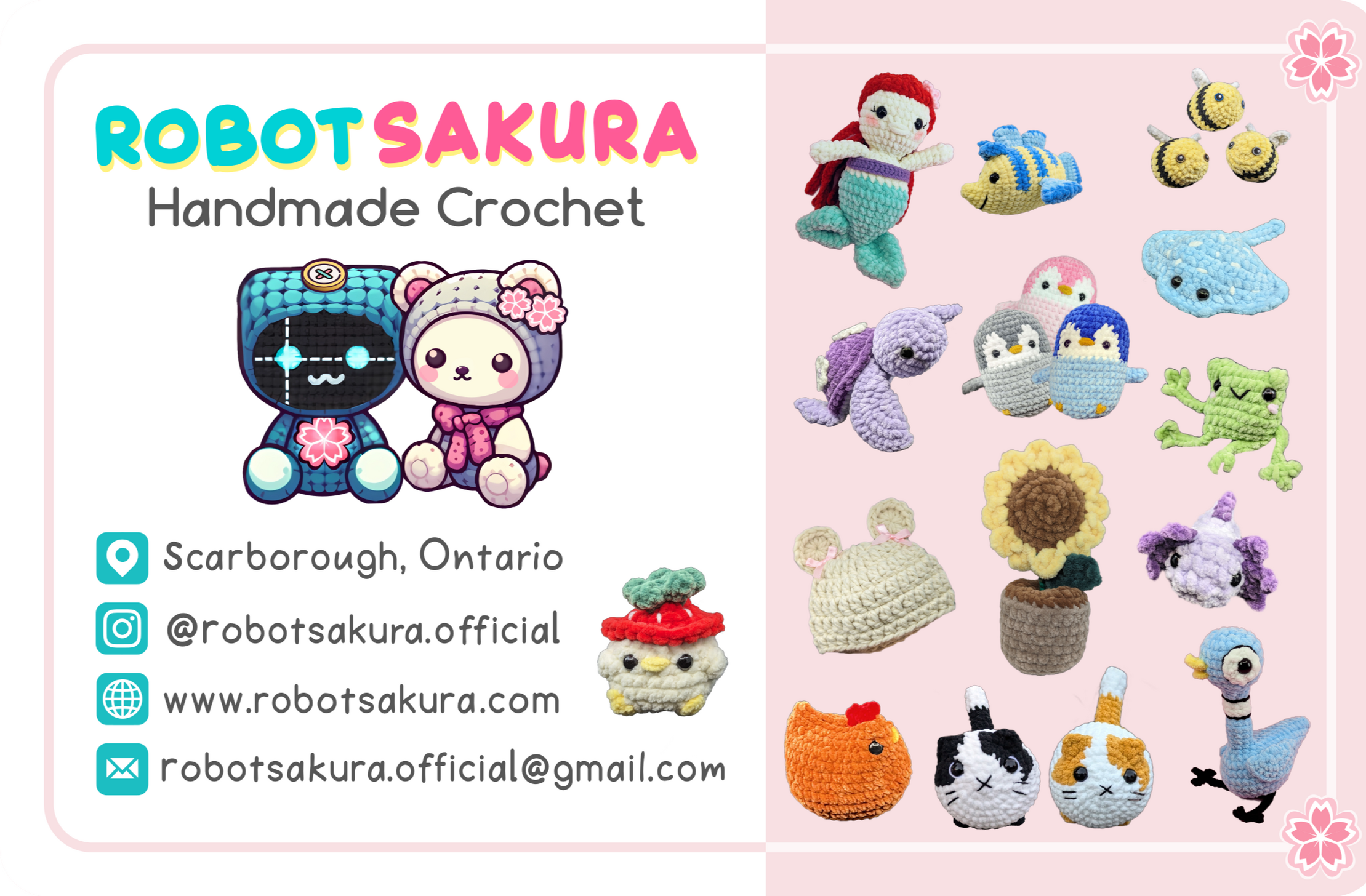 RobotSakura Contact Card RobotSakura